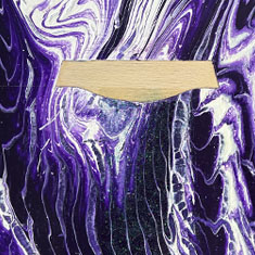 Hydro Dip Hand Painted Guitar